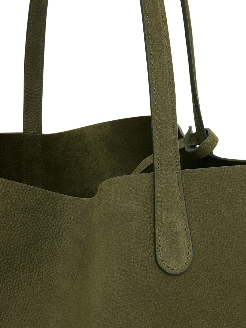 Mansur Gavriel Everyday zachte nubuck leren shopper Groen