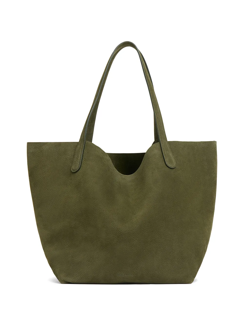 Mansur Gavriel Everyday soft nubuck-leather tote bag - Verde