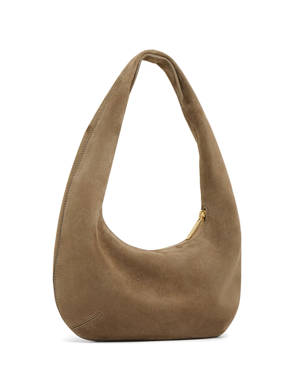 Mansur Gavriel Kleine Gnocchi suède schoudertas Bruin