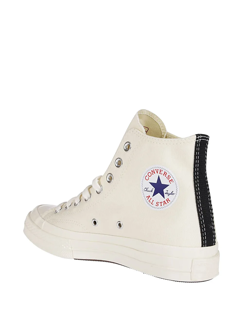 Comme Des Garçons Play x Converse Chuck 70 lace-up sneakers Beige