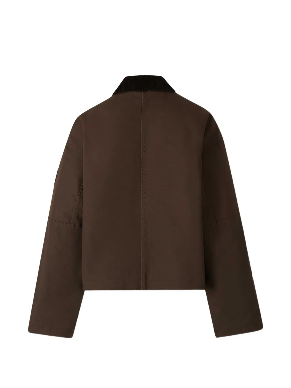Canada Goose Jack met logopatch en ribfluwelen kraag Bruin