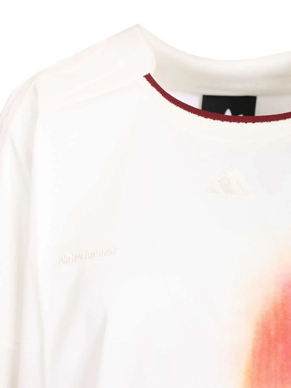 adidas Wales Bonner T-shirt met bloemenprint Wit