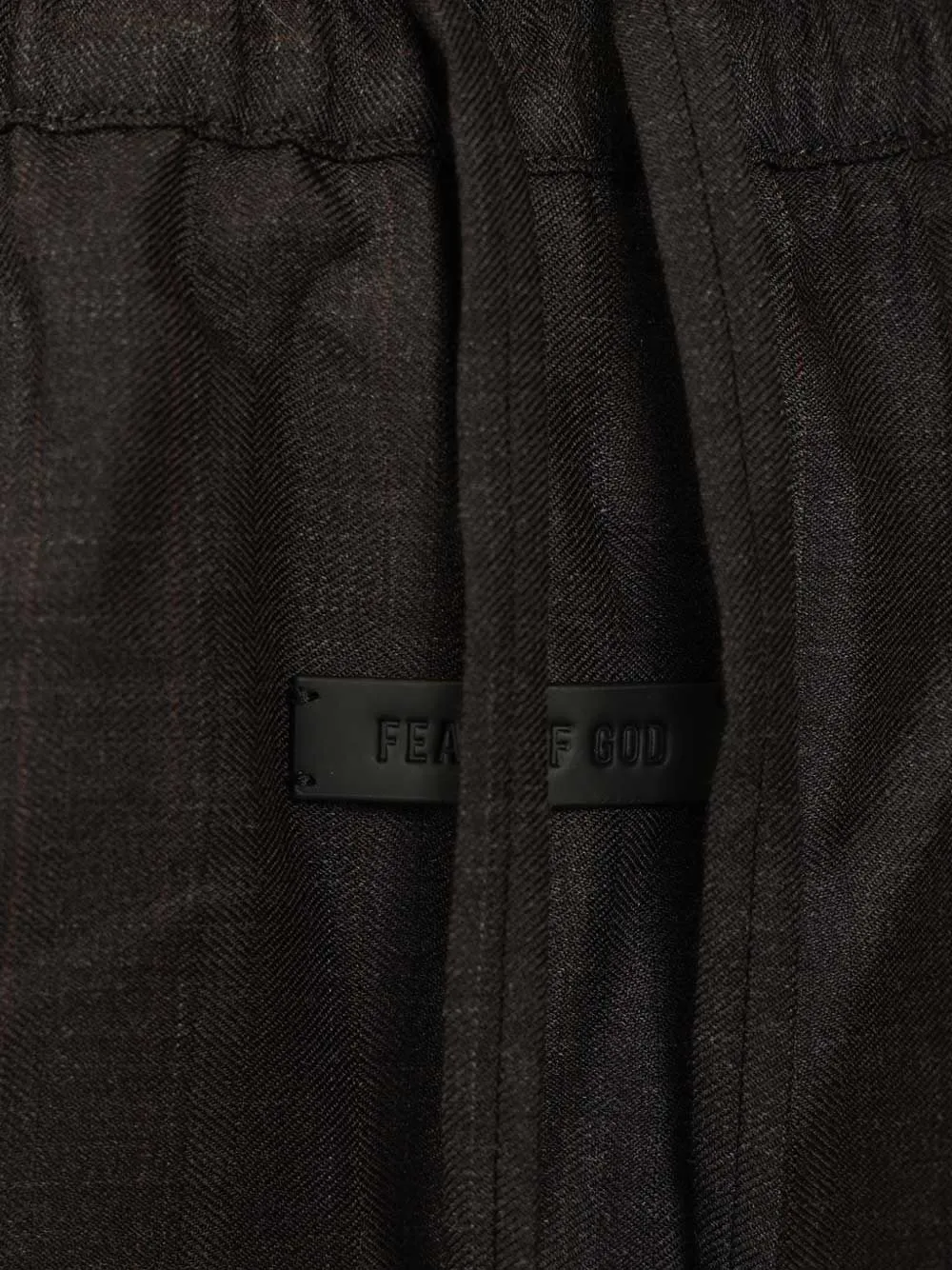 Fear Of God Broek met wijde pijpen en trekkoord Grijs