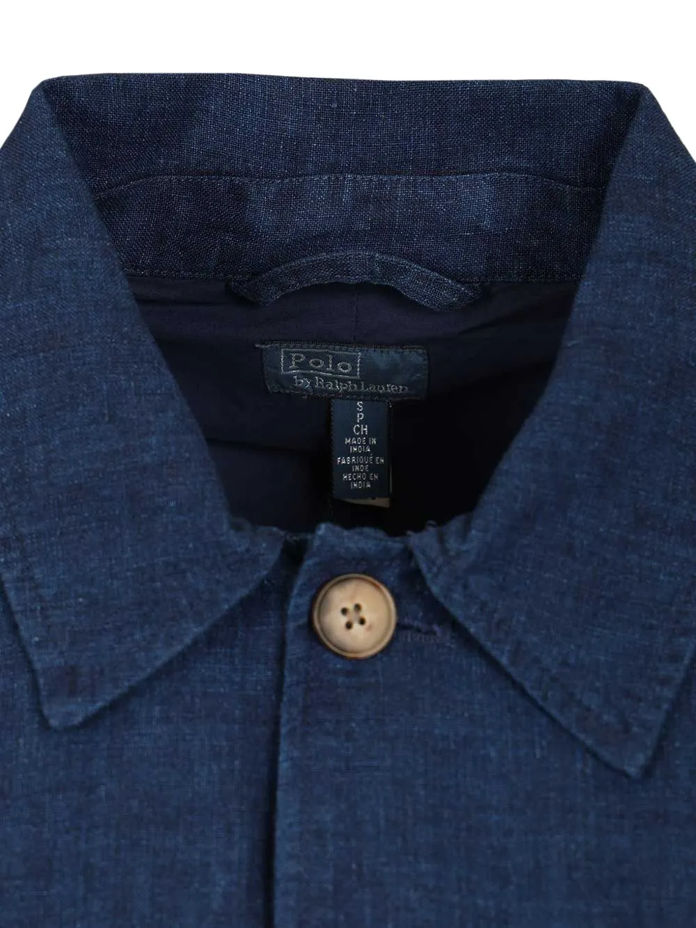 Polo Ralph Lauren Denim jack met raglan mouwen Blauw