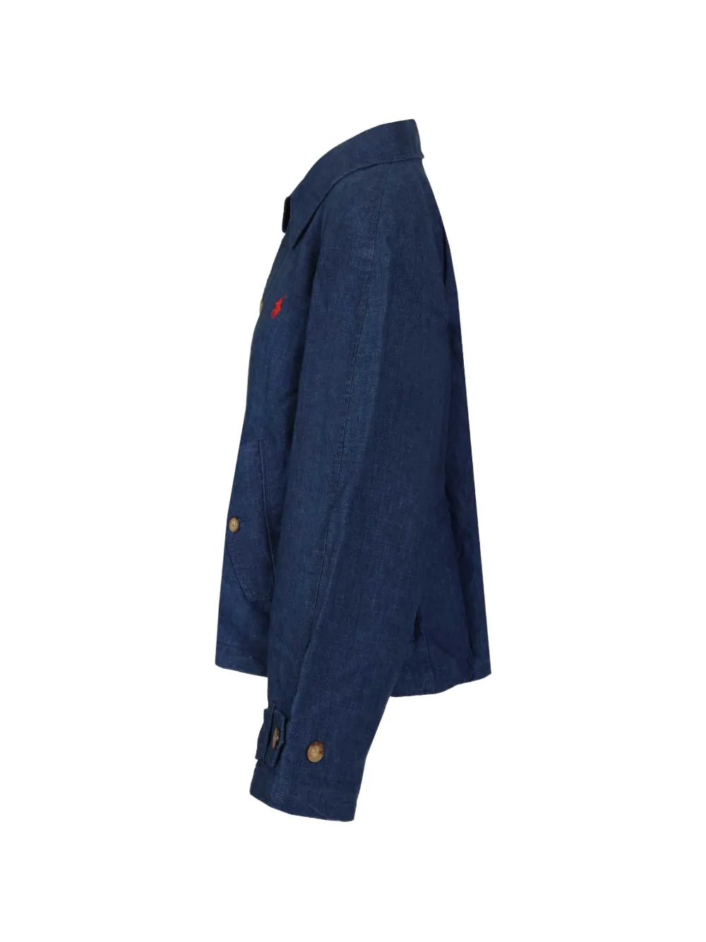 Polo Ralph Lauren Denim jack met raglan mouwen Blauw