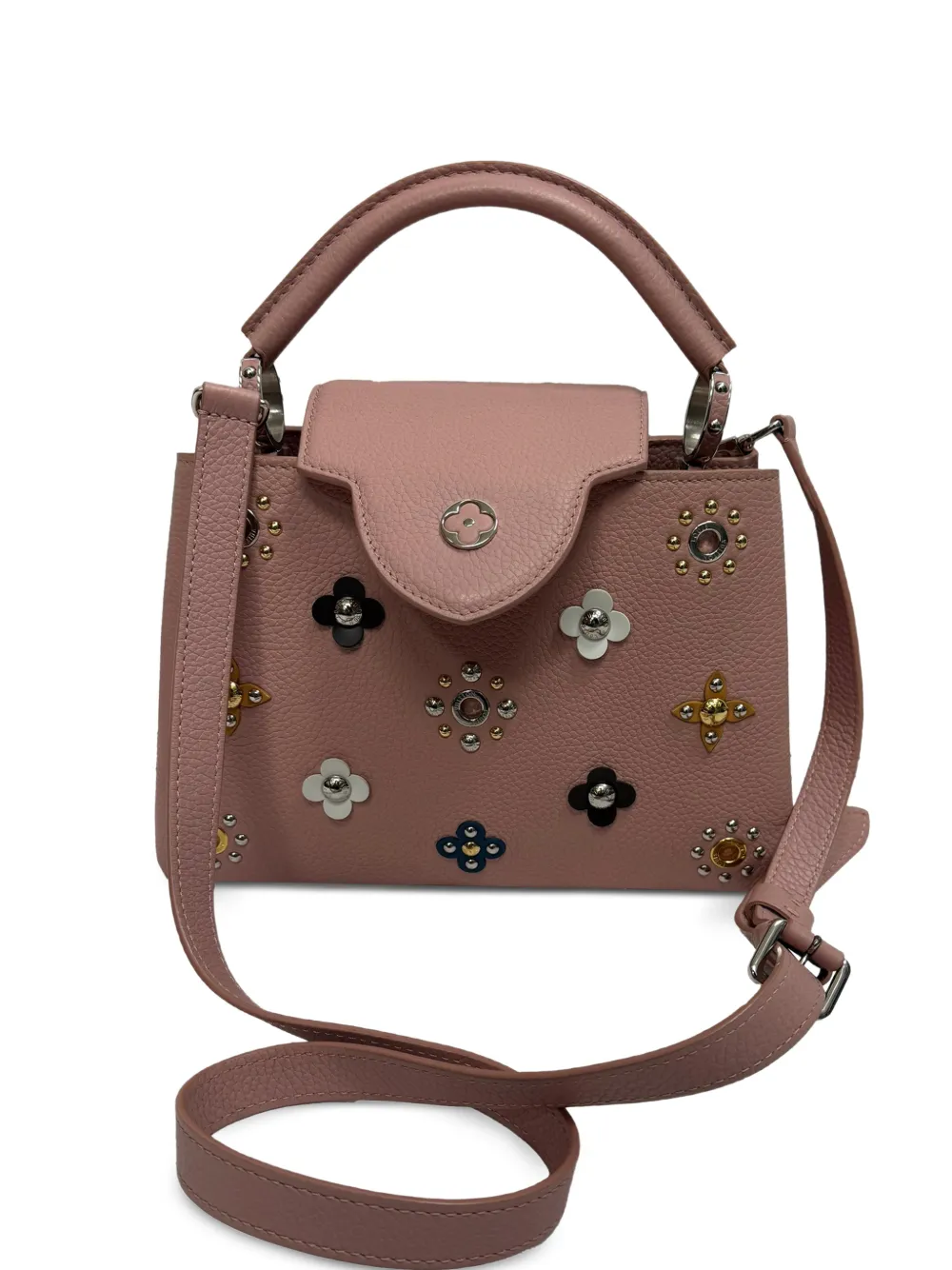 Louis Vuitton Pre-Owned Mechanical Flowers Capucines BB handbag - Rosa