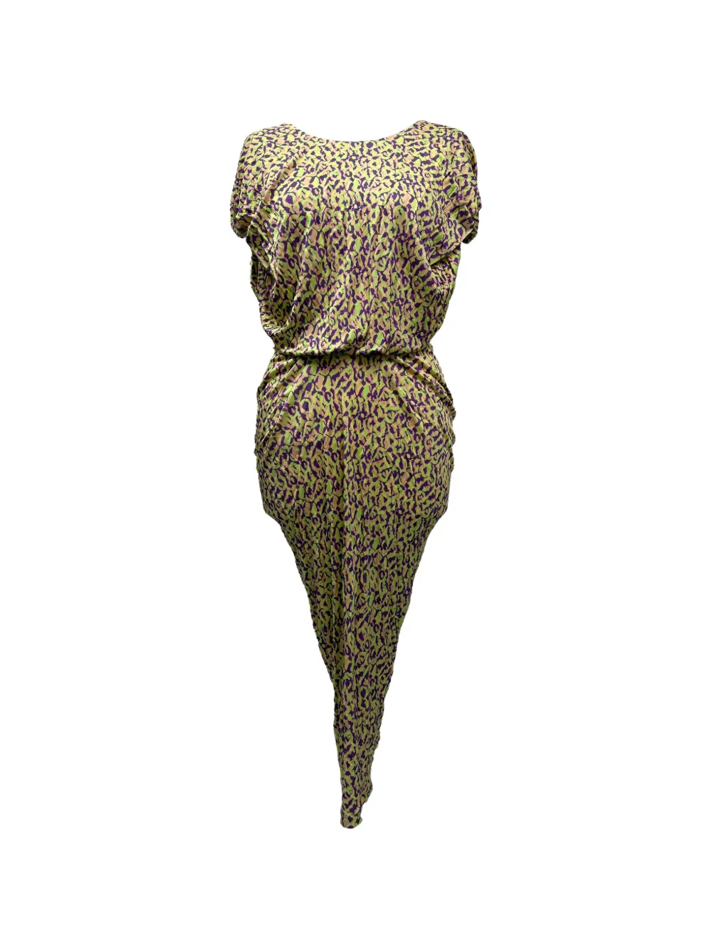  Saloni Abito Con Ruches - Verde 