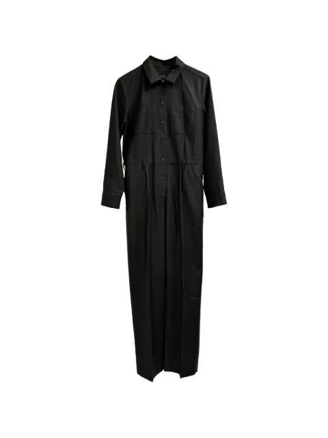A.P.C. belted chest-pocket jumpsuit