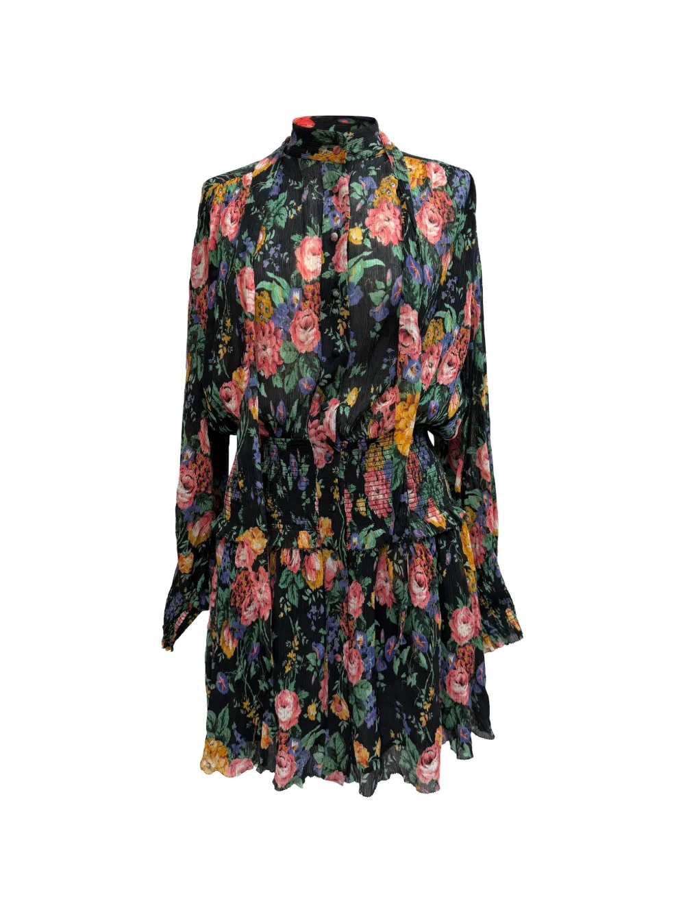 ZIMMERMANN Allia floral-print dress - Black