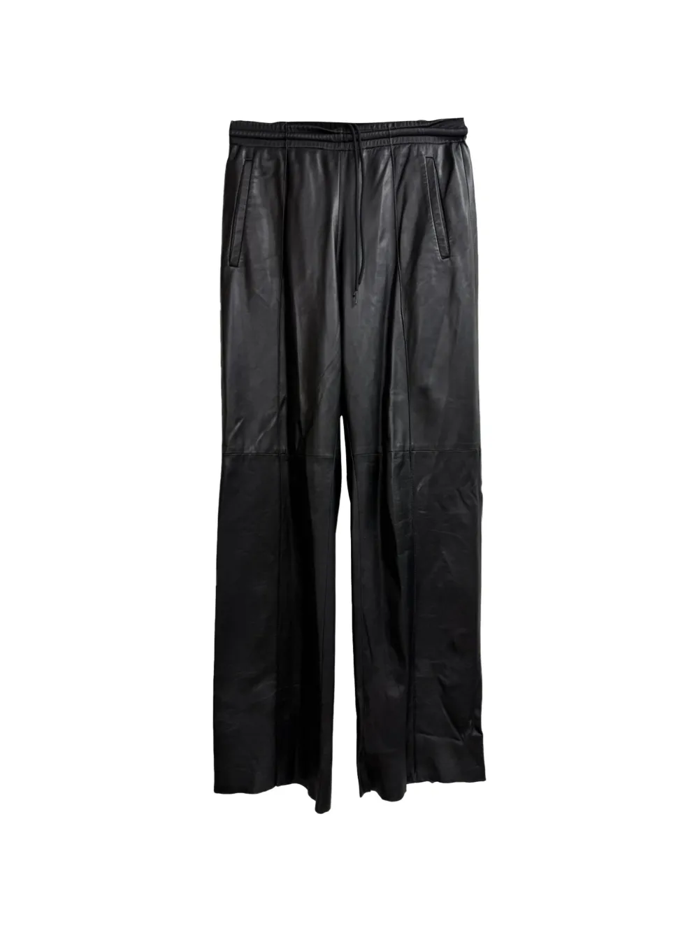 Prada Pre-Owned paneled drawstring trousers - Nero