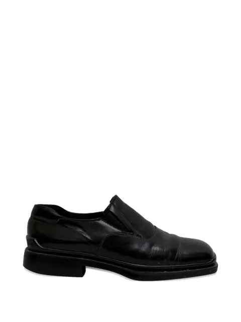 Prada Pre-Owned square-toe loafers