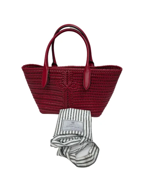 Anya Hindmarch Neeson woven tote bag