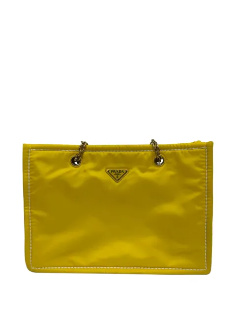 Prada Pre-Owned Tessuto Chain tote bag