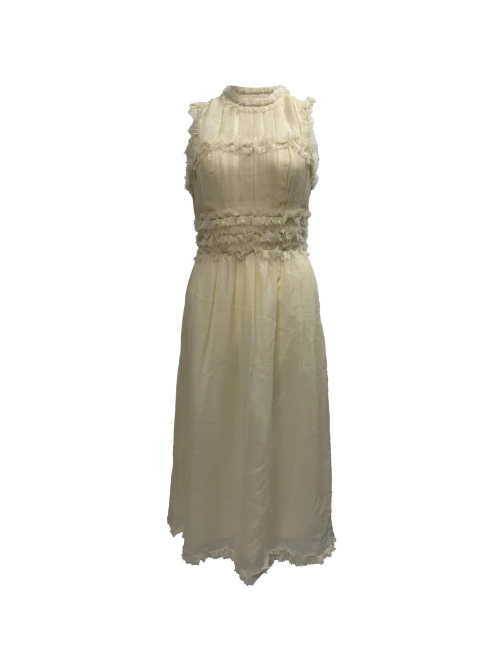 Ulla Johnson Aberdeen pleated dress - Neutrals
