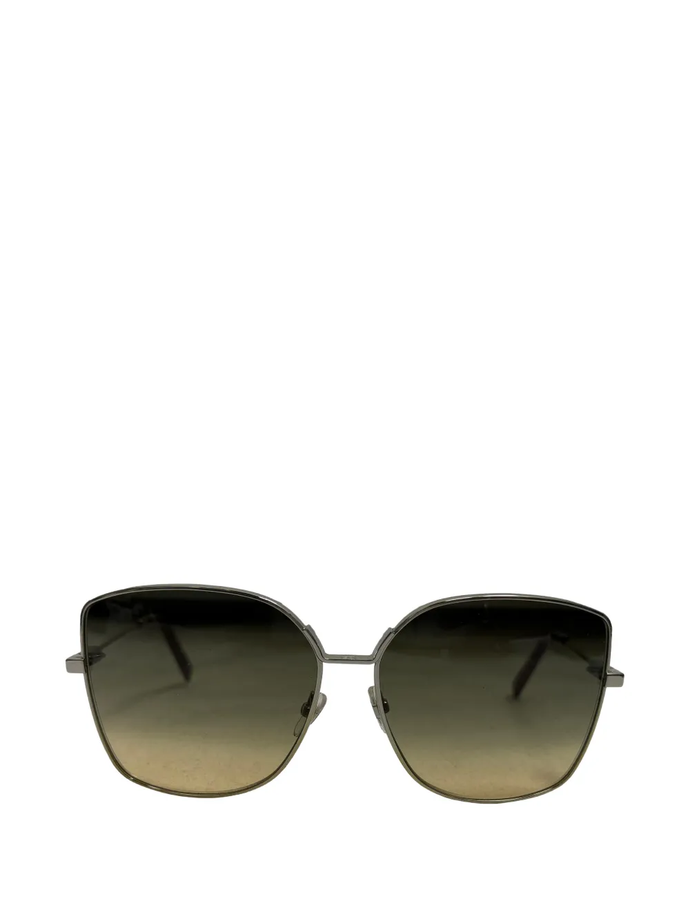 Givenchy Pre-Owned GV7184/G/S square-framed sunglasses - Argento