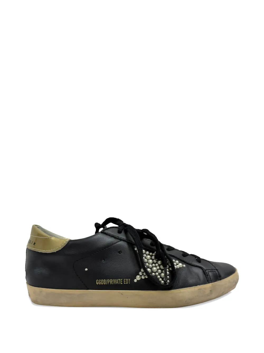 Golden Goose Superstar star-patch sneakers - Nero