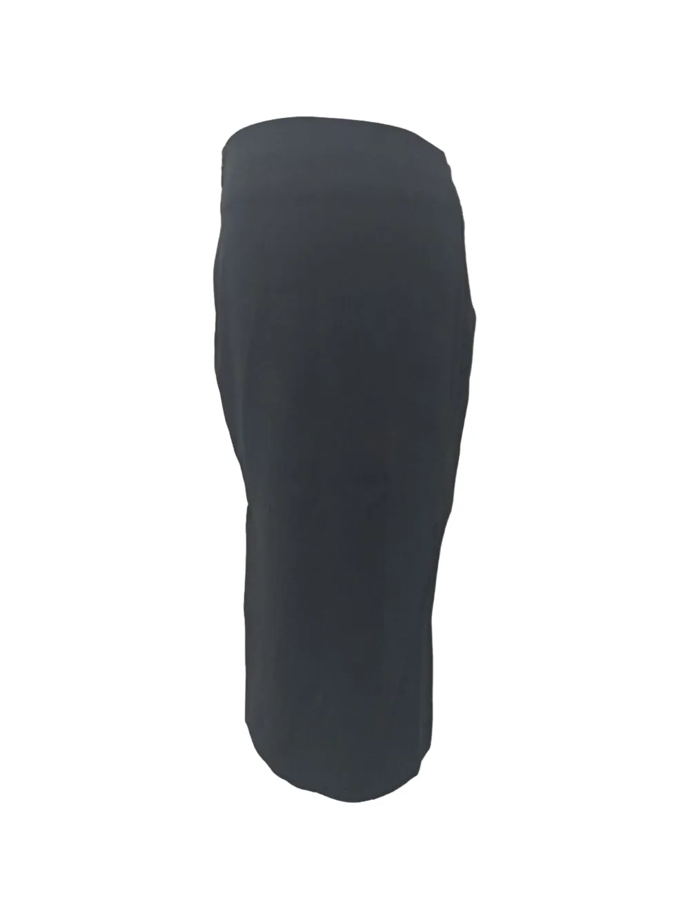 Balenciaga Pre-Owned Slit-detail mini skirt - Nero