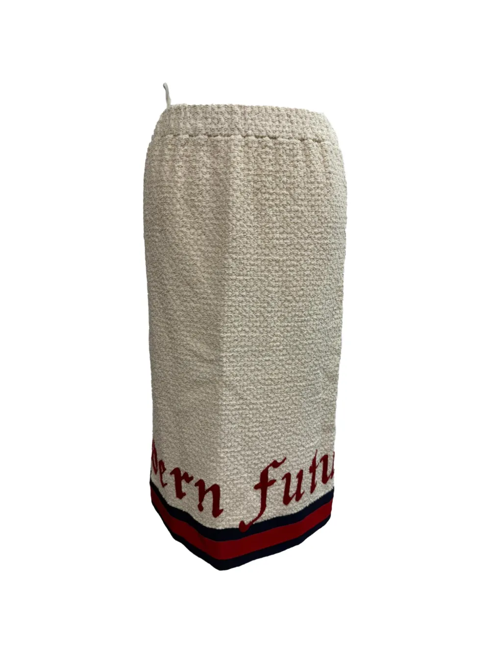 Gucci Pre-Owned Modern Future embroidered pencil skirt - Toni neutri