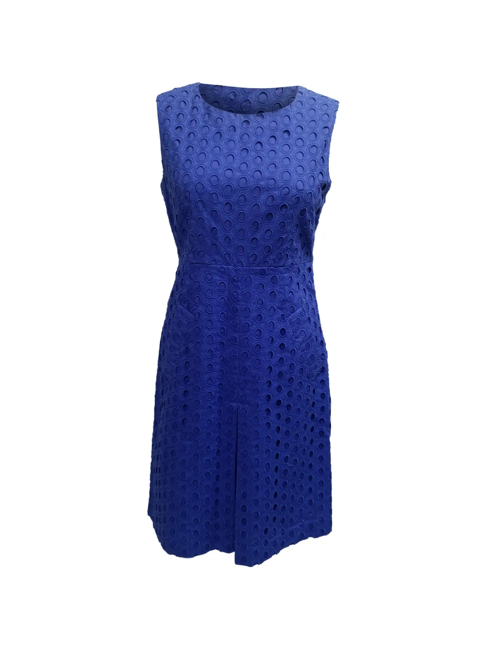 Diane Von Furstenberg Vintage Eyelet lace sleeveless dress - Blau