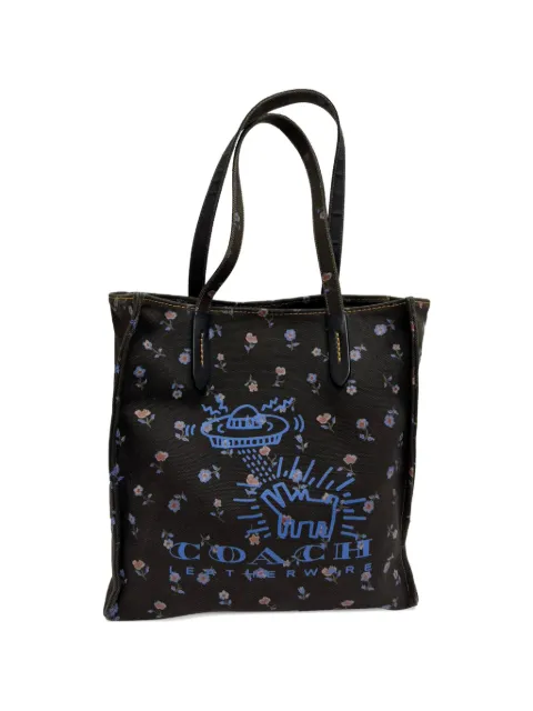Coach Vintage Keith Haring UFO Dog tote bag