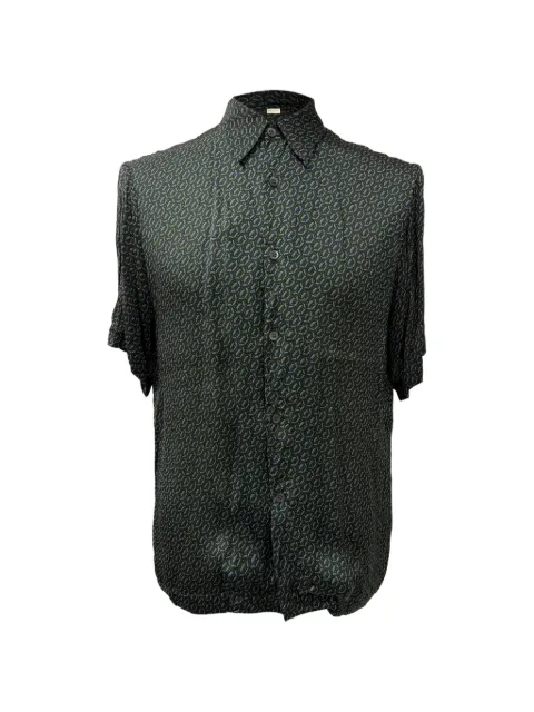 Dries Van Noten Pre-Owned Patterned Splash shirt