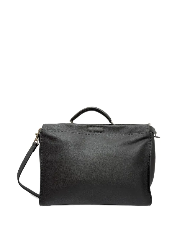 Fendi Pre-Owned セレリア Peekaboo ハンドバッグ | ブラック 