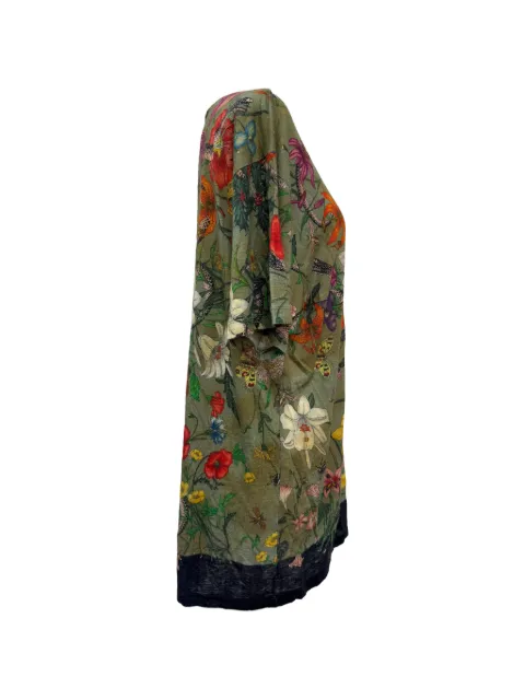 Gucci Pre-Owned playera con estampado Flora