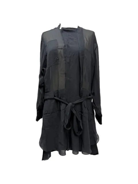 Isabel Marant Vintage belted long-sleeve dress