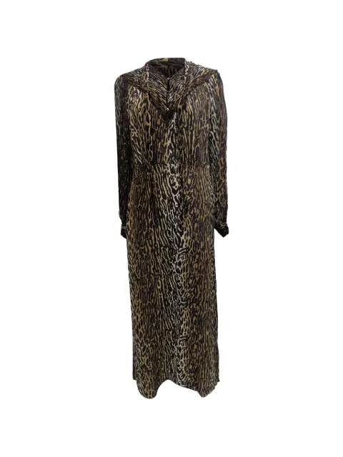 Rixo Bette leopard-print dress