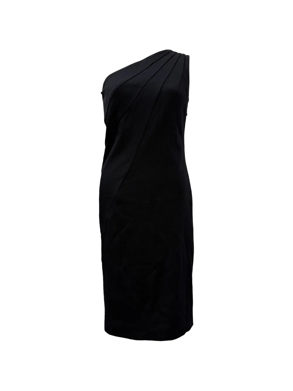 Diane Von Furstenberg Vintage robe plissée à une bretelle - Noir Diane Von Furstenberg Vintage robe plissée à une bretelle - Noir