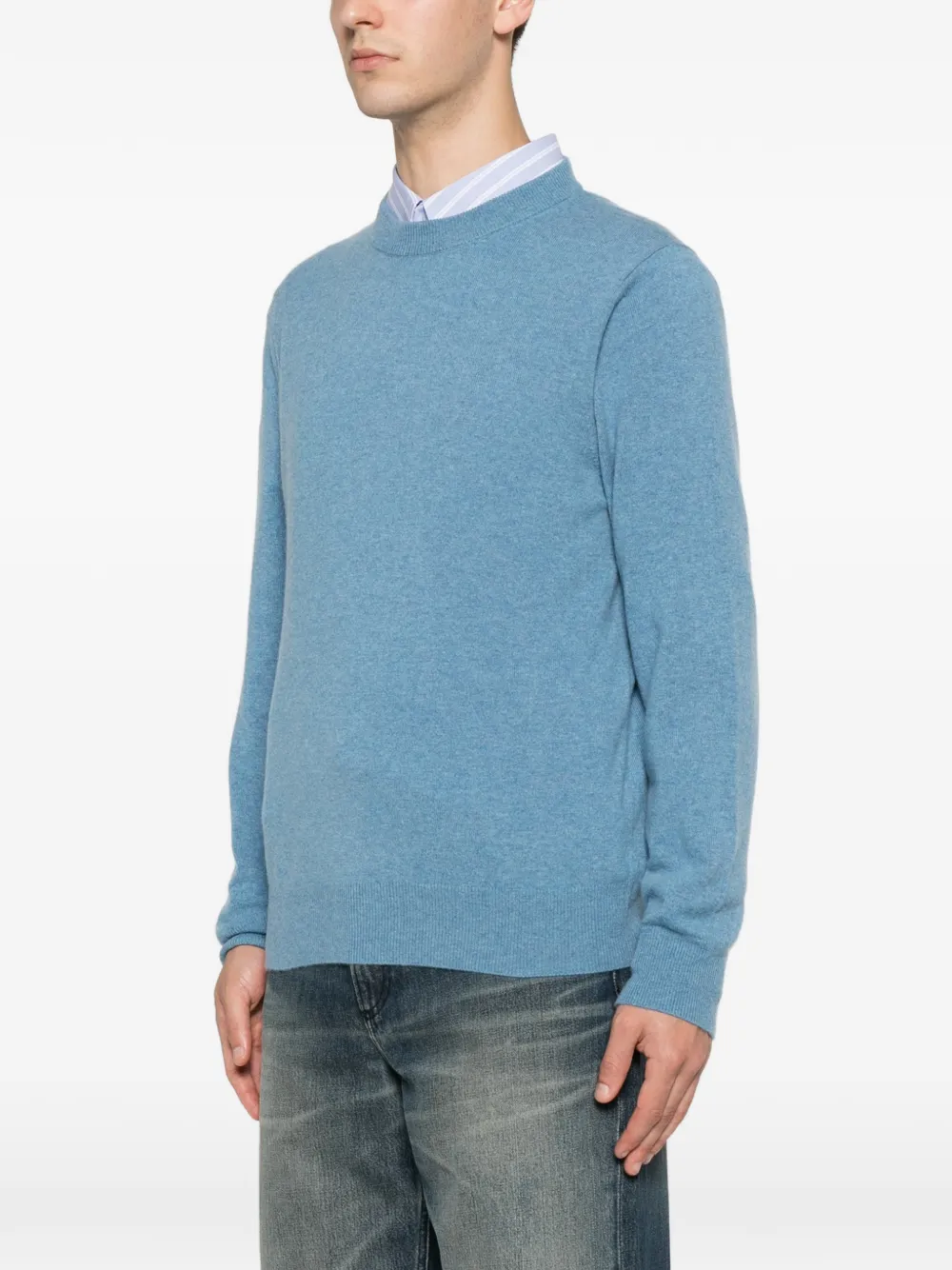 SANDRO Kasjmier trui Blauw