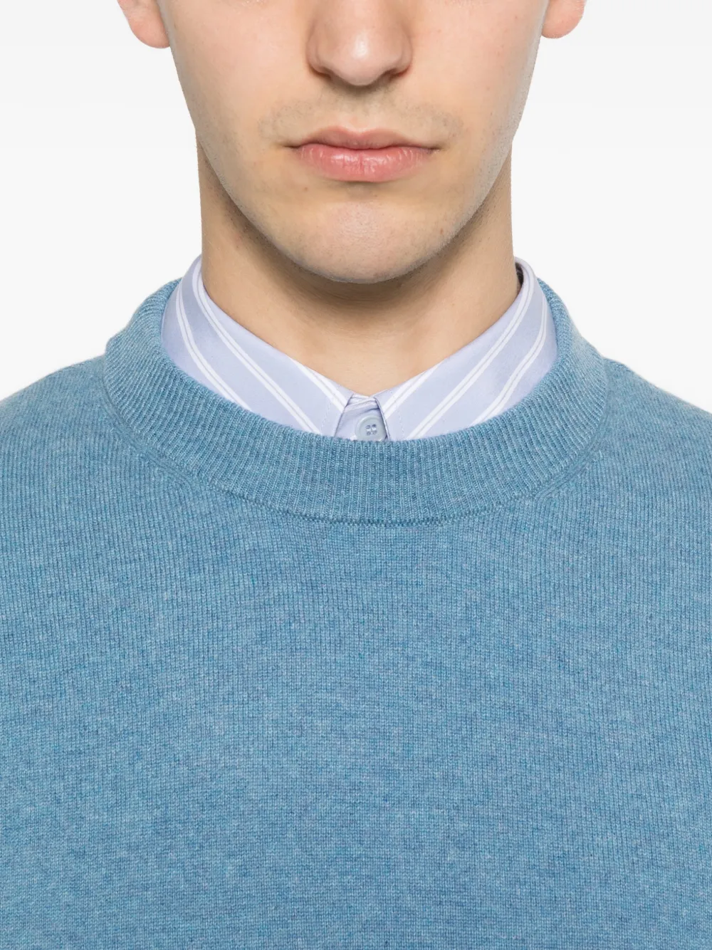 SANDRO Kasjmier trui Blauw