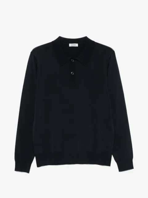 SANDRO long-sleeve polo shirt