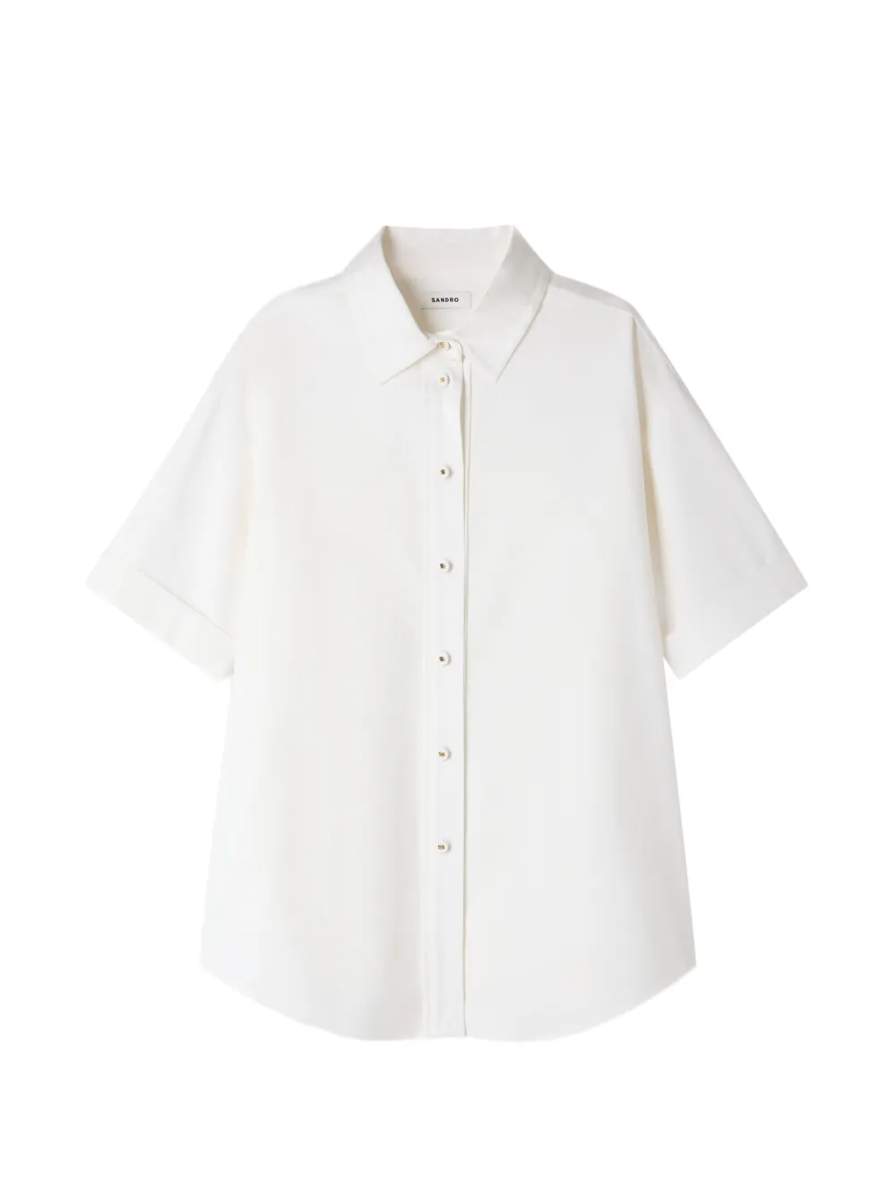 SANDRO Camicia oversize - Toni neutri