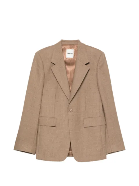 SANDRO Mode flannel blazer