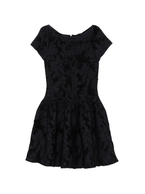 SANDRO vestido acampanado con motivo floral