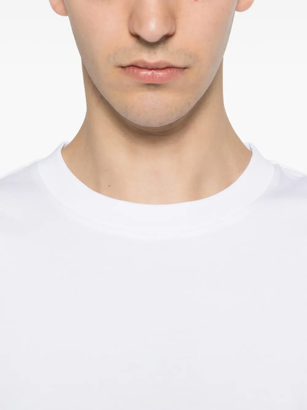 SANDRO Oversized T-shirt met ronde kraag Wit