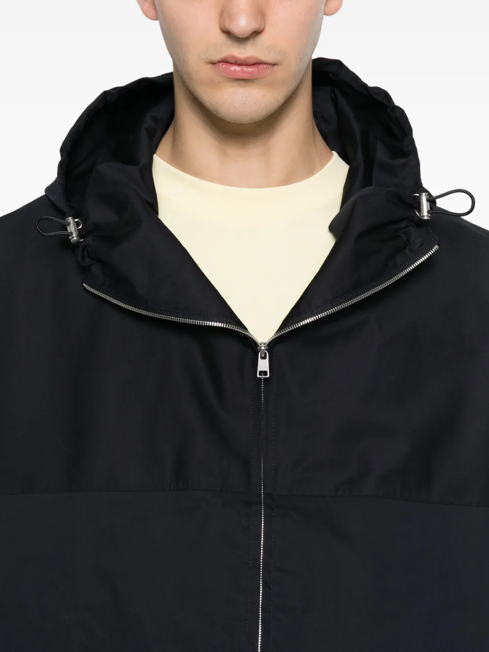 SANDRO Jack met capuchon en rits Blauw