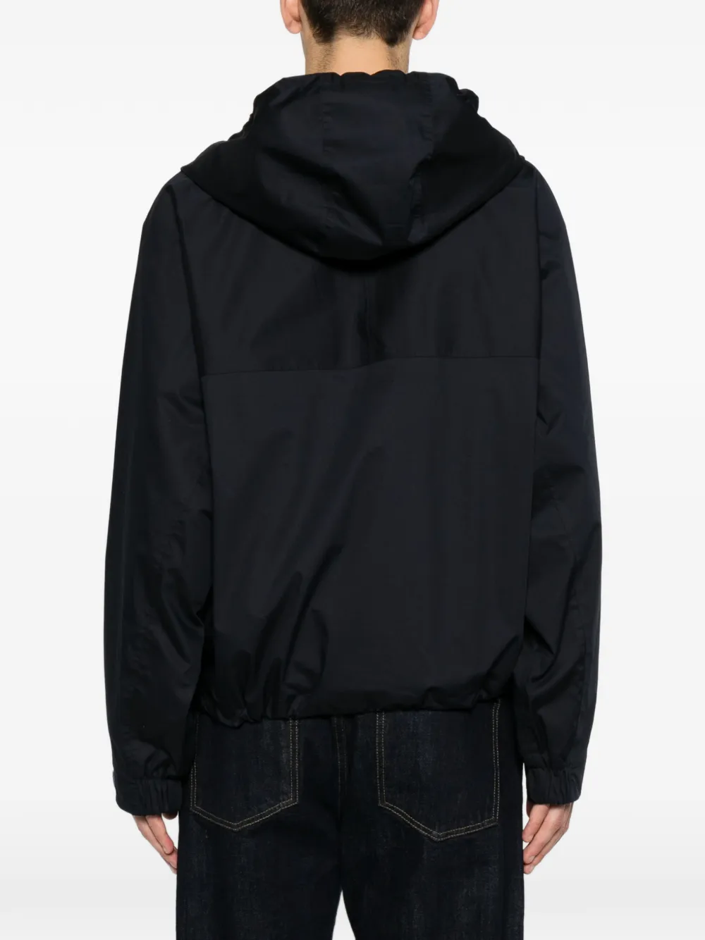 SANDRO Jack met capuchon en rits Blauw