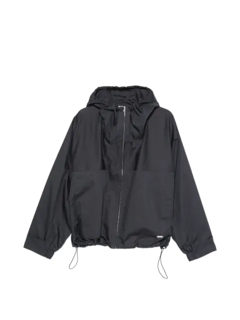 SANDRO zip-up hooded jacket