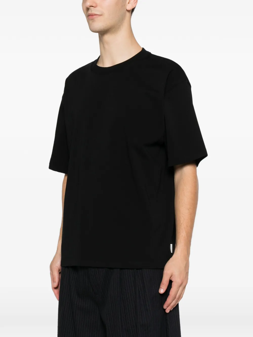 SANDRO Oversized T-shirt met korte mouwen Zwart