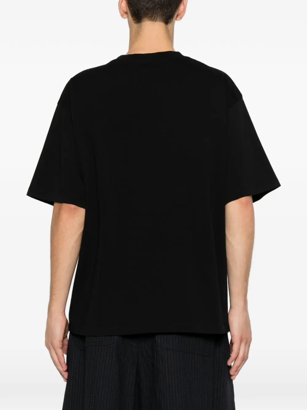 SANDRO Oversized T-shirt met korte mouwen Zwart