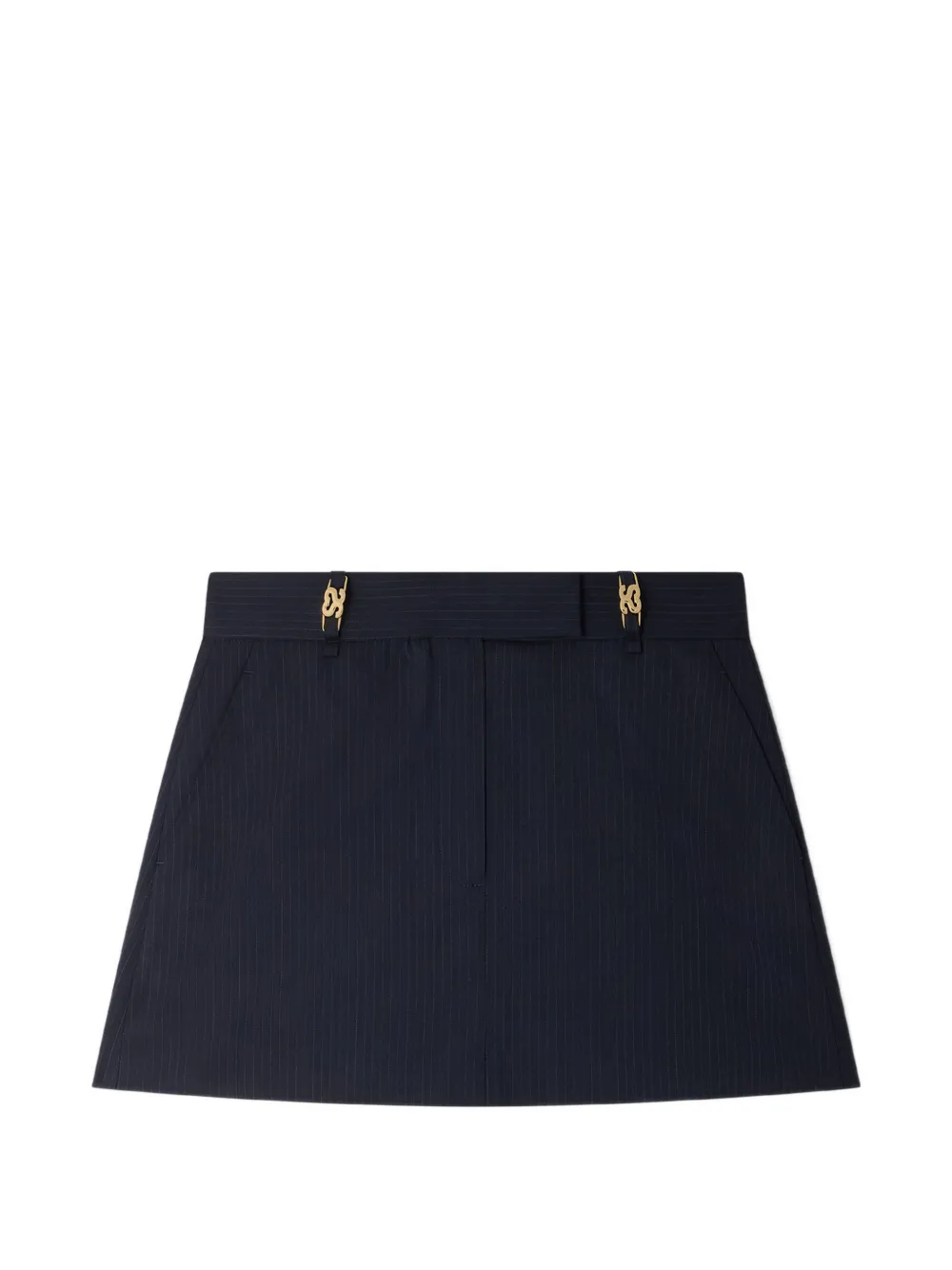 SANDRO Skort met krijtstreep Blauw