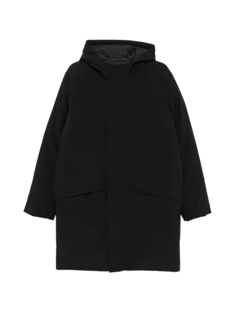SANDRO parka à capuche et col montant