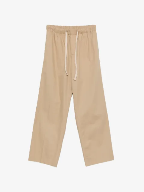 SANDRO drawstring-waist trousers