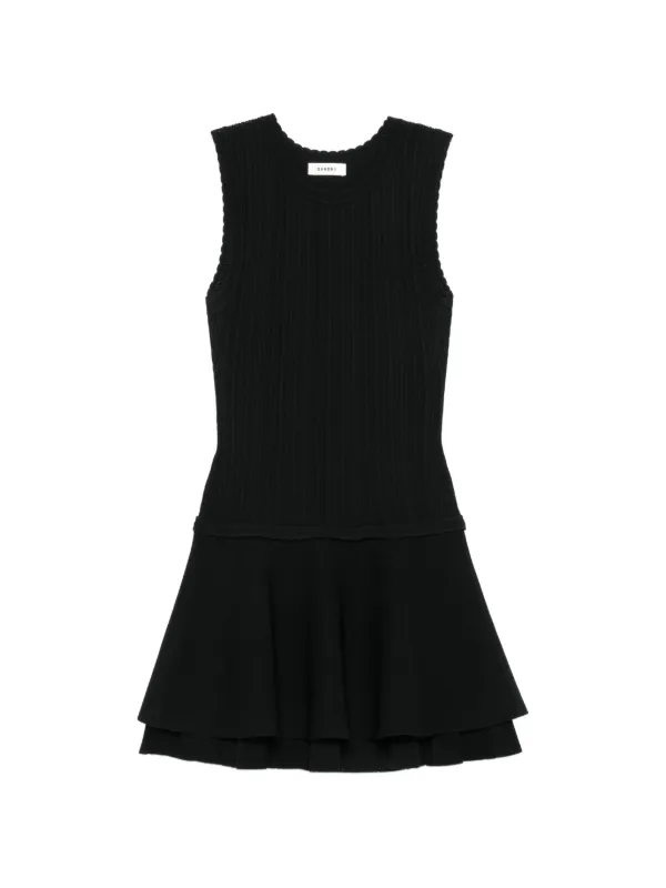 sandro dress knit Paris Knitted Mini - Black homepage