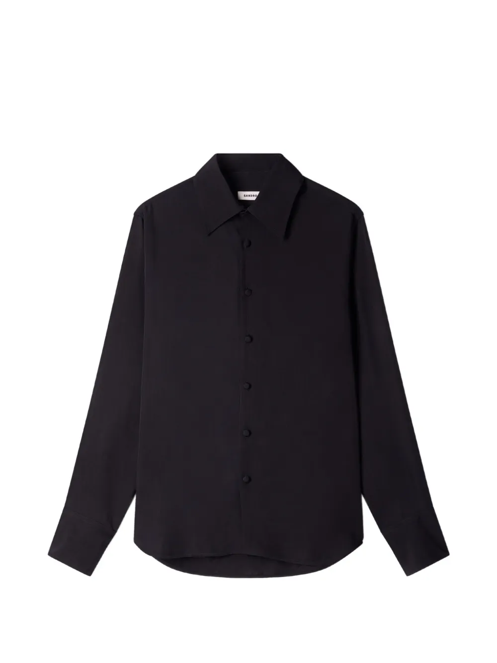 SANDRO Camicia a maniche lunghe - Nero