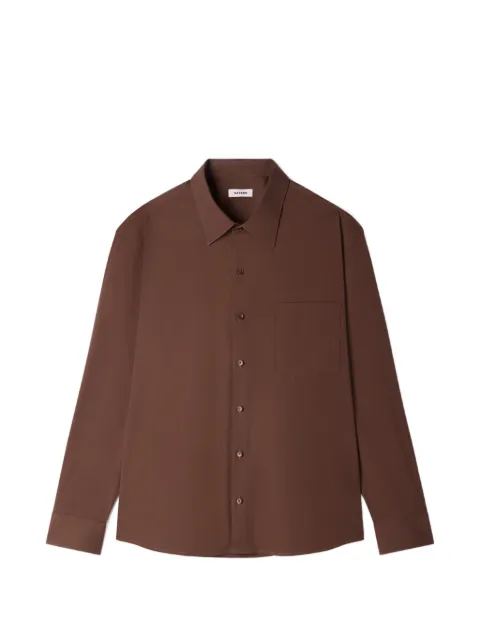 SANDRO chest-pocket shirt