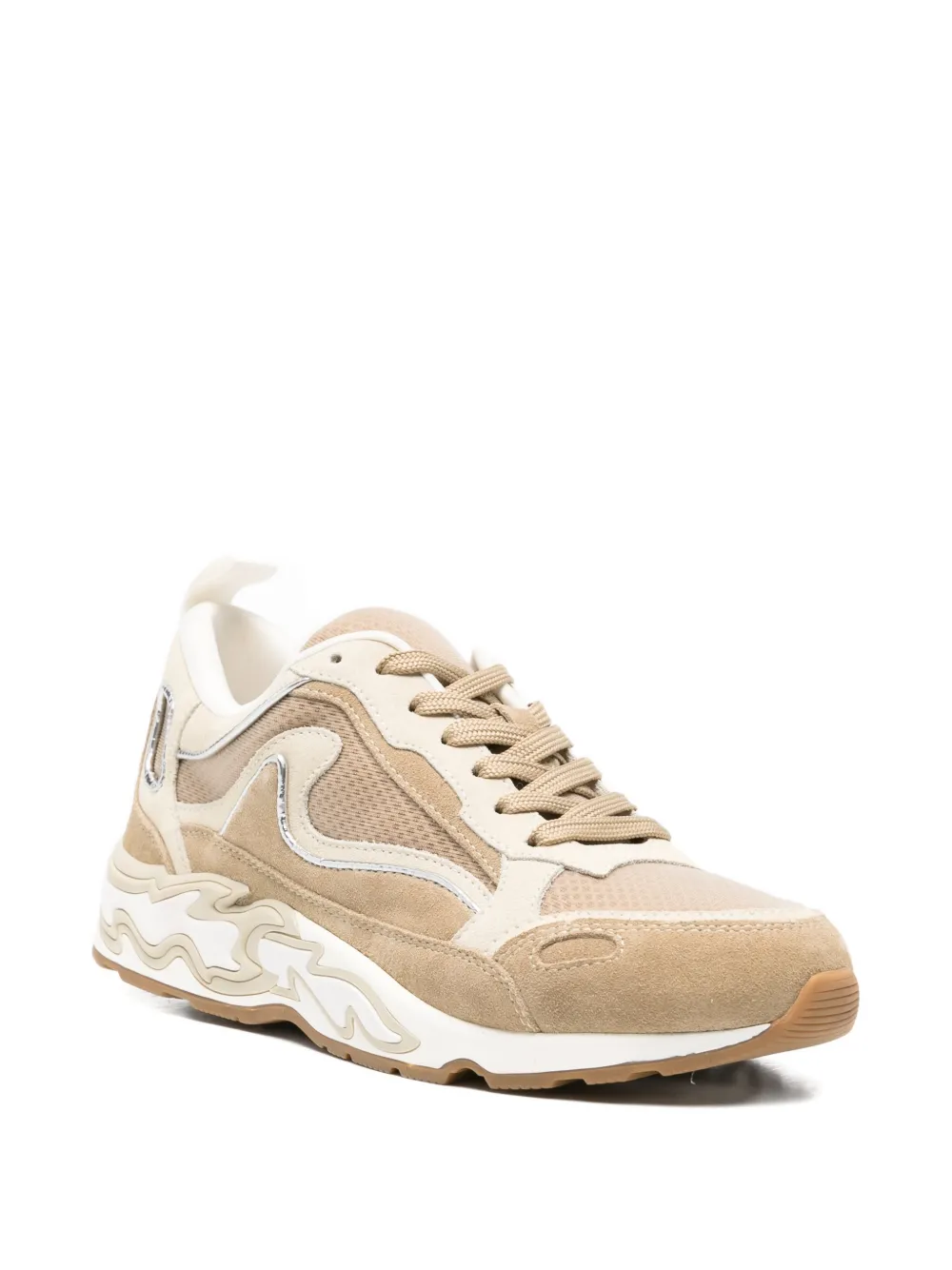 SANDRO Flame sneakers Beige