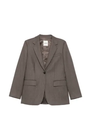 SANDRO ビジュートリム チェックジャケット | グレー | FARFETCH JP